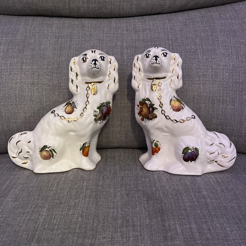 Pair staffordshire dog - of,