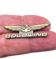 Honda Goldwing Motorbike Pin Badge Motorcycle Metal Owners Club Gold Wing New