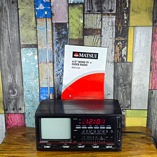 Vintage matsui mcr 530 - matsui,