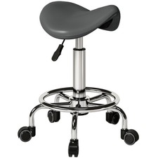 HOMCOM Saddle Chair, Rolling