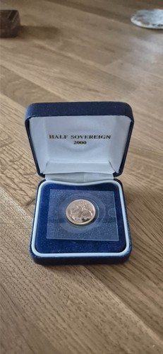 2000 gold proof half sovereign - gold,
