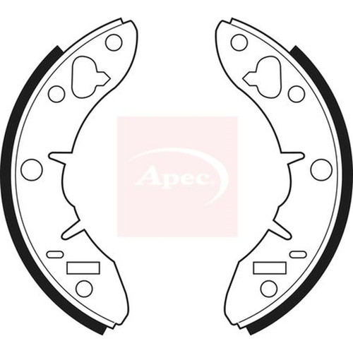 Apec brake shoe - apec, axle