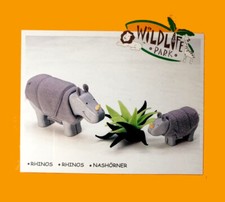 Pintoy Wildlife Park Wooden Animals