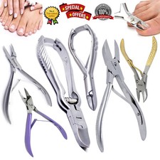 Toe Nail Nippers Professional Manicure Tool Heavy Duty Podiatry Cutters Clippers
