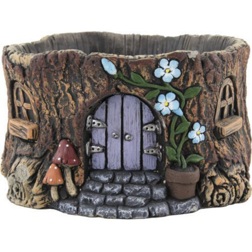 Large fairy house - house, plant