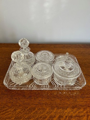 Vintage 1930s 40s lead crystal - vintage,