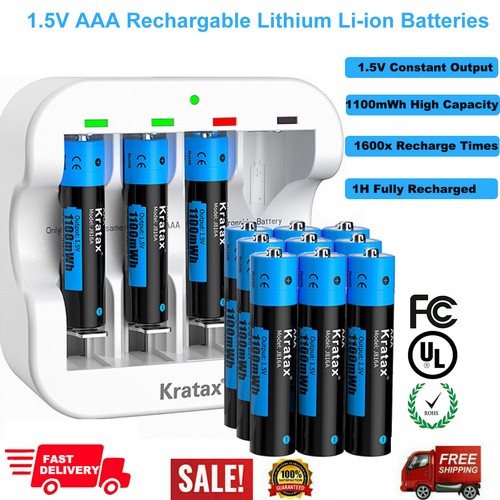 Kratax aaa rechargeable - 1.5v,