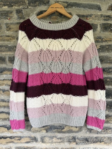 Next pink burgundy stripe - pink,
