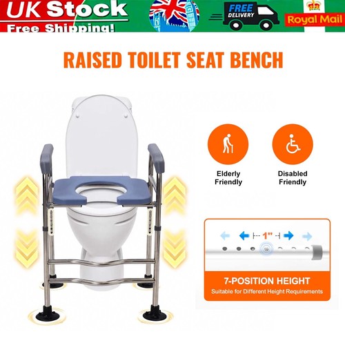 Raised toilet seat 8 - toilet,