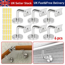 6x Chrome Handrail Bannister