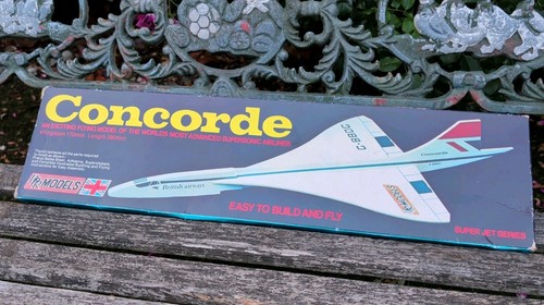 Concorde balsa model plane kit - balsa,