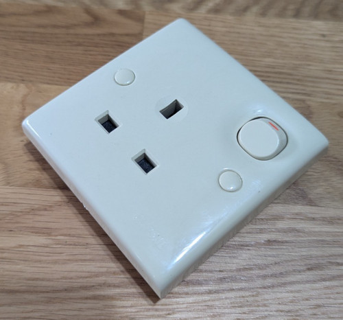 Caravan clipsal plug socket - clipsal,