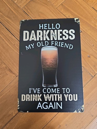 Guinness wall sign metal - wall,