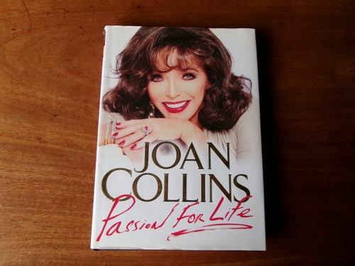 Joan collins signed - signed, passion