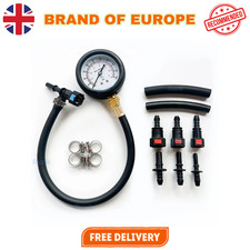 Fuel Pressure Test Kit - Fuel Pressure Gauge - 0-100PSI Fuel Injection Pump Pres