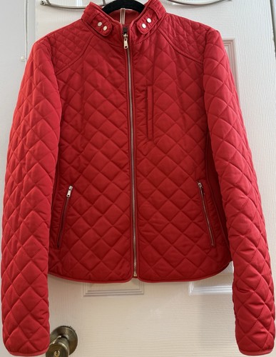 Nwt zara quilted - zara, red