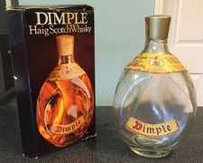 John Haig Dimple Whisky Empty