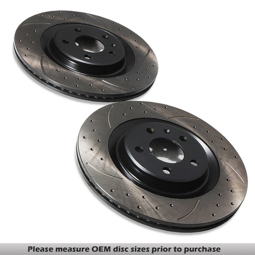 Rear 330mm upgraded - 330mm, drilled