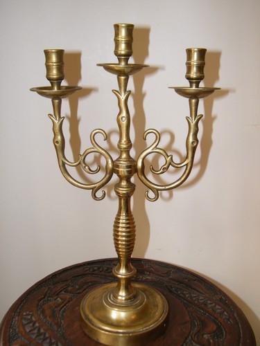 Antique brass light - 3,