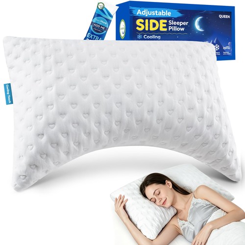 Side sleeper pillows - side, neck