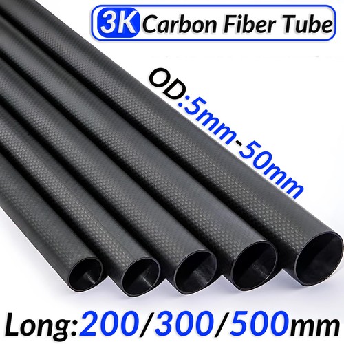 Carbon fiber tube matte - 3k,