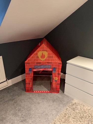 Childrens kid play tent fire - childrens,