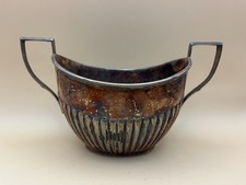 Antique silver plated sugar