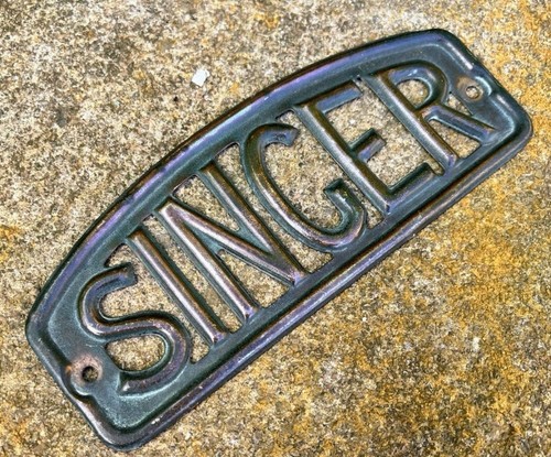 Vintage brass singer car