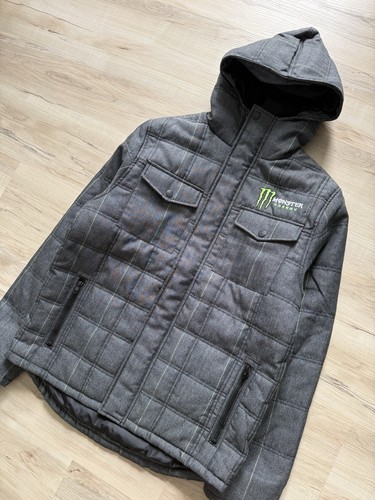 Monster energy jacket - monster, gray