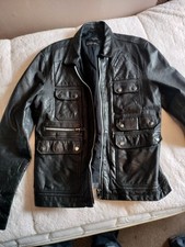 Mens All Saints Leather Jacket