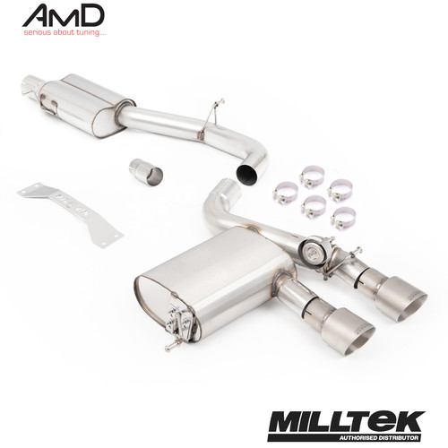 Mk5 golf r32 milltek - cat, back