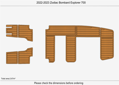 Zodiac medine boat flooring - boat,