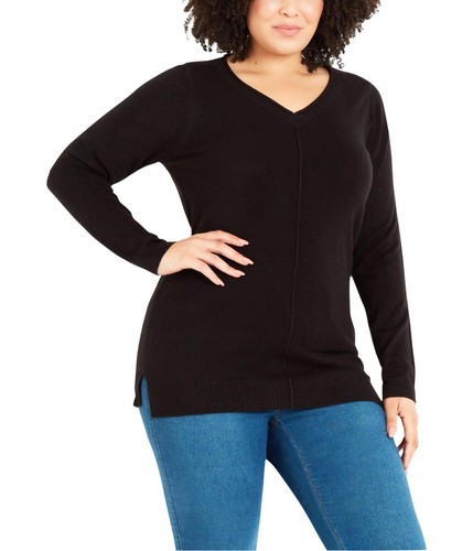 Evans womens neck - v, pullover