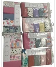 5pcs Pack Cotton Baby Girls