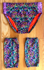 Pro Wrestling Gear Set Neon