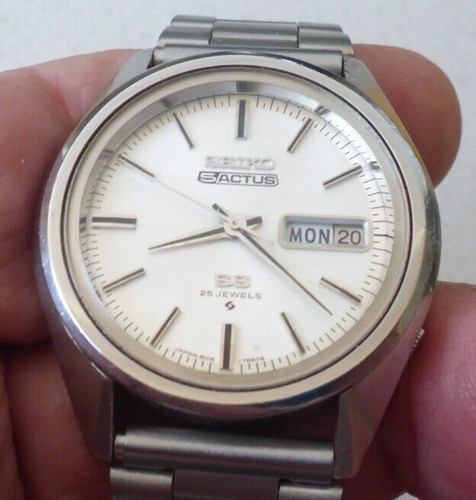 Seiko 5actus vintage gents - ss,,