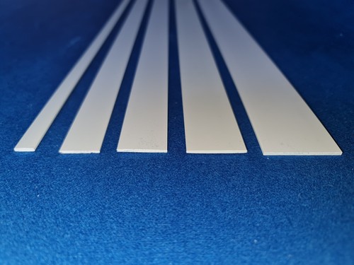 Rigid pvc plastic flat strip - rigid,