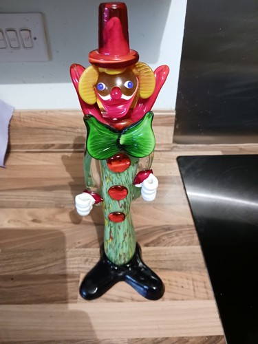 Vintage murano glass - vintage, clown