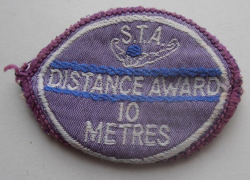 Sta swimming distance award - sta, 10