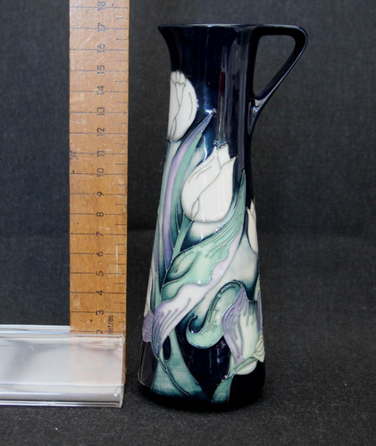 Moorcroft snow tulip ewer - moorcroft, "