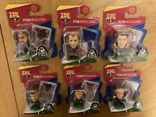 BARCELONA FC FOOTBALL FIGURES SOCCER STARZ COLLECTION x6 inc.MESSI,NEYMAR,SUAREZ