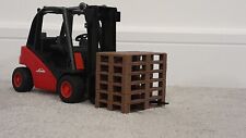 Set of 6 Bruder Forklift 1/16 Compatible Pallet
