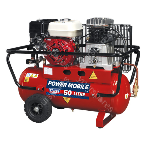 Sealey 50l belt drive - 50l,