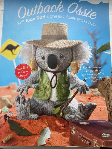 Alan dart toy knitting pattern - alan,