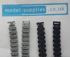 Dinky 353 SHADO 2 Reproduction Pair of Rubber Tracks in Black or Silver