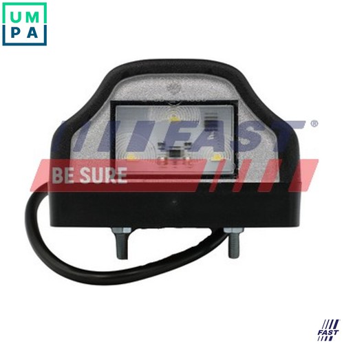 Licence plate light ft87706 - plate,
