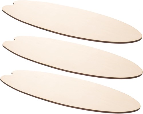 Wooden surfboard wall decor - wooden,