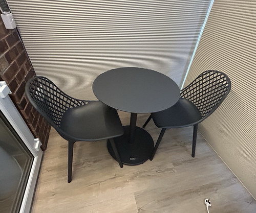 Bistro set.