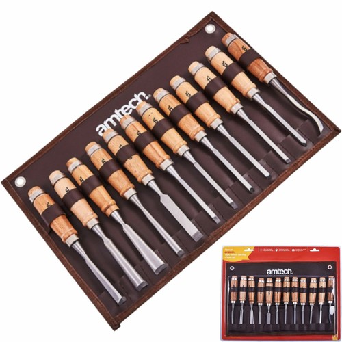 Amtech 12pc wood - wood, sculpt