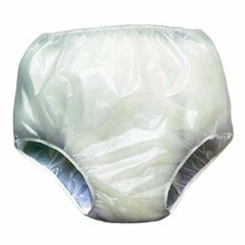 WATERPROOF PANTS - Soft Vinyl Waterproof Reusable Pants - Incontinence aids
